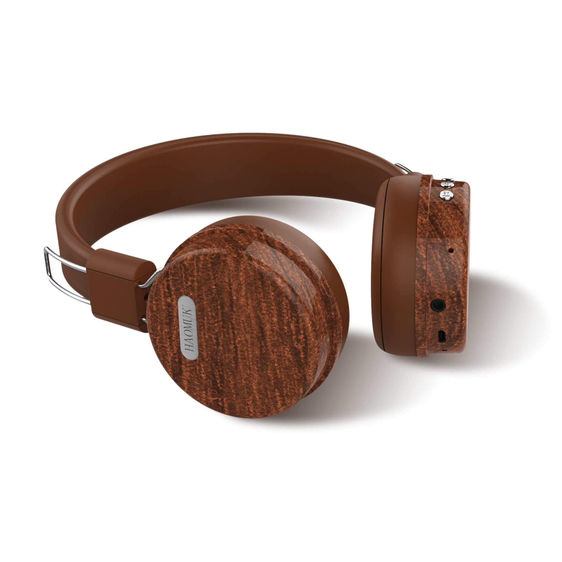 OEM-BL158 bluetooth headphone stand wood call center With Discount(3)
