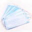 Factory Custom Blue Earloop Non-woven Fabric Health Protection Three Layer Disposable Face Mask(2)
