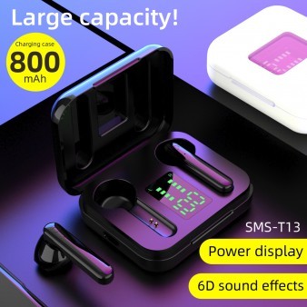 TWS Wireless Earbuds Bluetooth 5.0 Gaming Earbuds with Mic