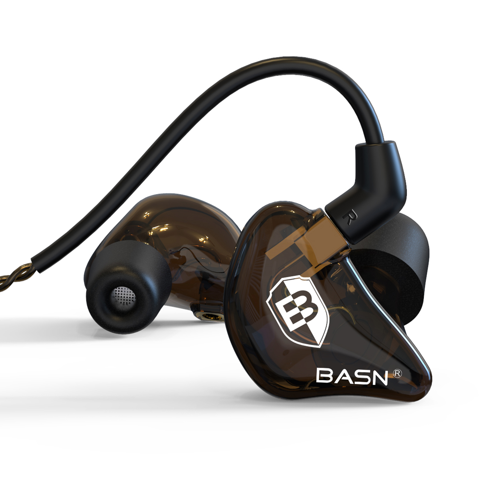 BASN Bsinger PRO Dual Dynamic Driver in-Ear Monitor Earphones(2)