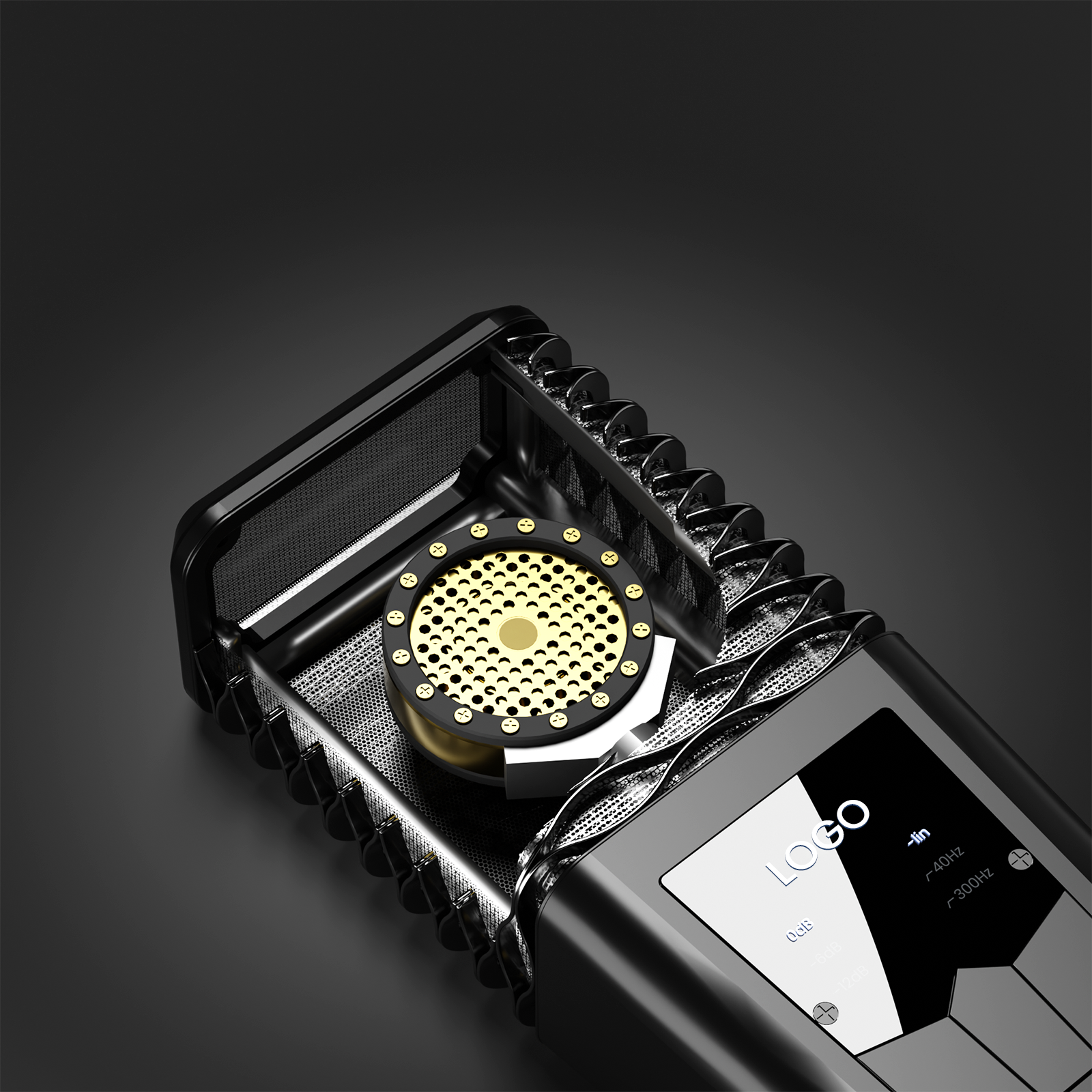 BASN BMS2 Large Diaphragm Cardioid Pickup Studio Condenser XLR Microphone Suitable for Recording, Po(3)