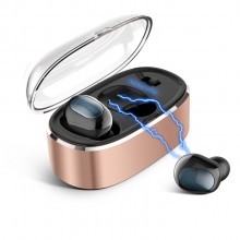 OEM-BL119 tws wireless bluetooth earphone with mic & portable charging box