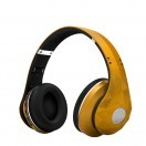 OEM-BL156 Metal bluetooth headphone UV painting wireless bluetooth headphone with SD card micro