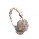 OEM-BL171 Best quality stereo sound wholesale silent disco headphone with metal earphone
