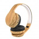 OEM-BL196 Custom Wood Grain BT Wireless Headphones