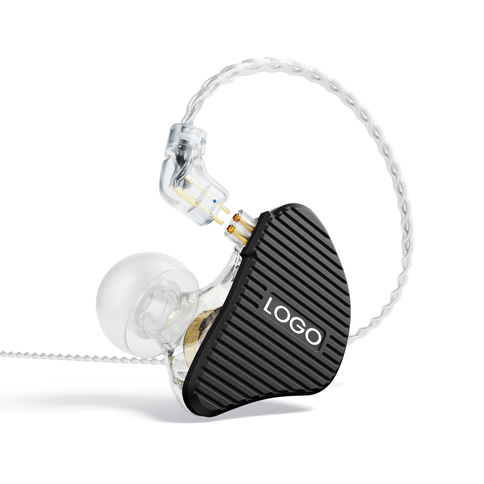 BASN Mix-PD in Ear Monitor, 1Planar Driver + 1Dynamic Driver HiFi IEM Earphones